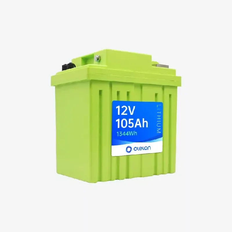 12V 105Ah Modular LiFePO4 na Baterya